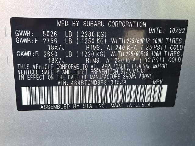 Used 2023 Subaru Outback Limited XT AWD/4WD image 36