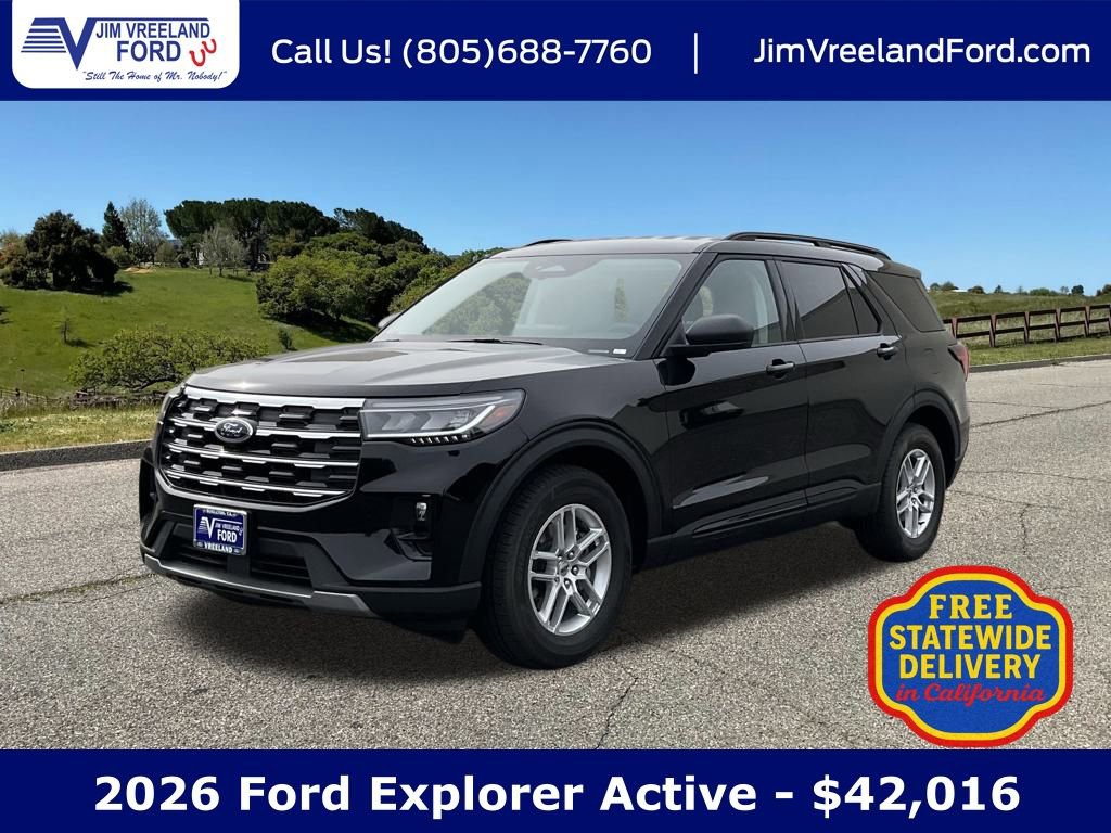 Used 2026 Ford Explorer Active w/ Active Comfort Package