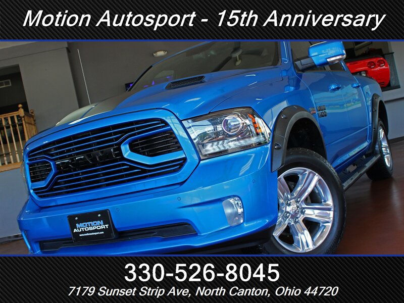 Used 2018 RAM 1500 Sport w/ Hydro Blue Sport Package AWD/4WD image 55