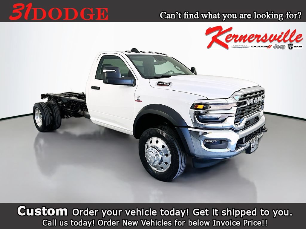 New 2026 RAM 4500 Tradesman w/ Chrome Appearance Group