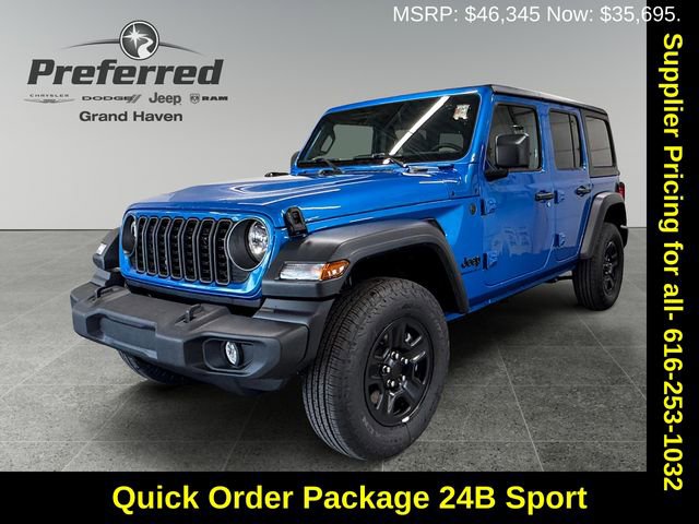 New 2025 Jeep Wrangler Sport