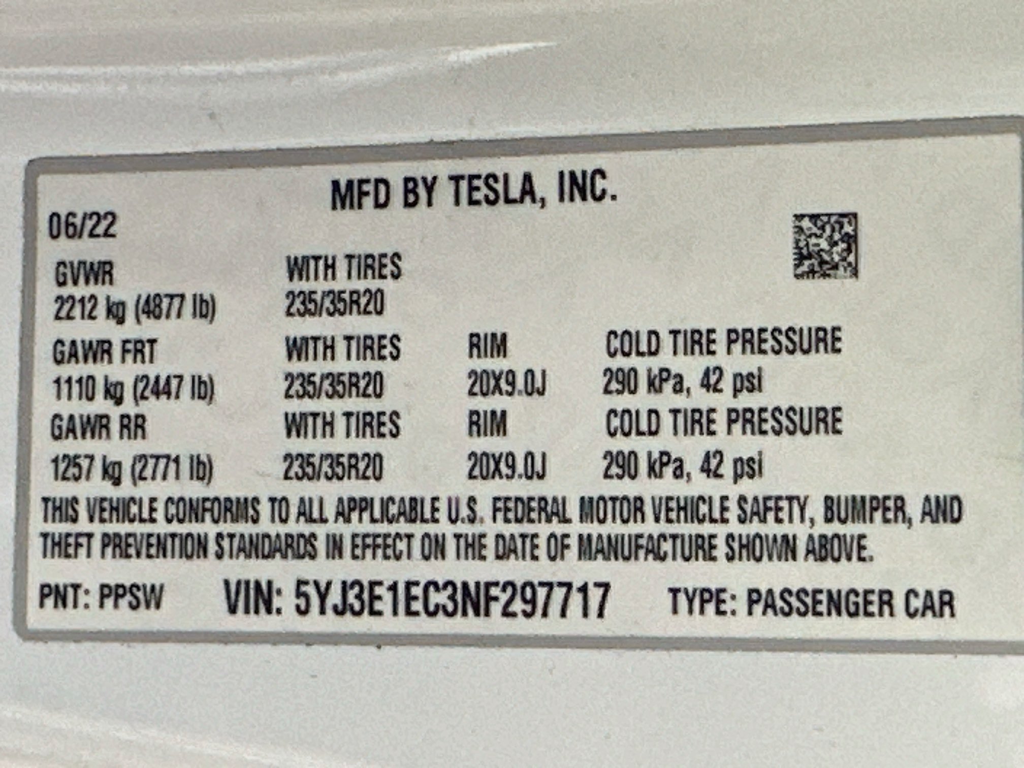 Used 2022 Tesla Model 3 Performance AWD/4WD image 12