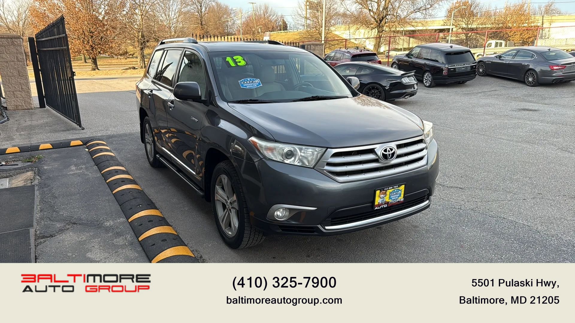Used 2013 Toyota Highlander Limited image 3