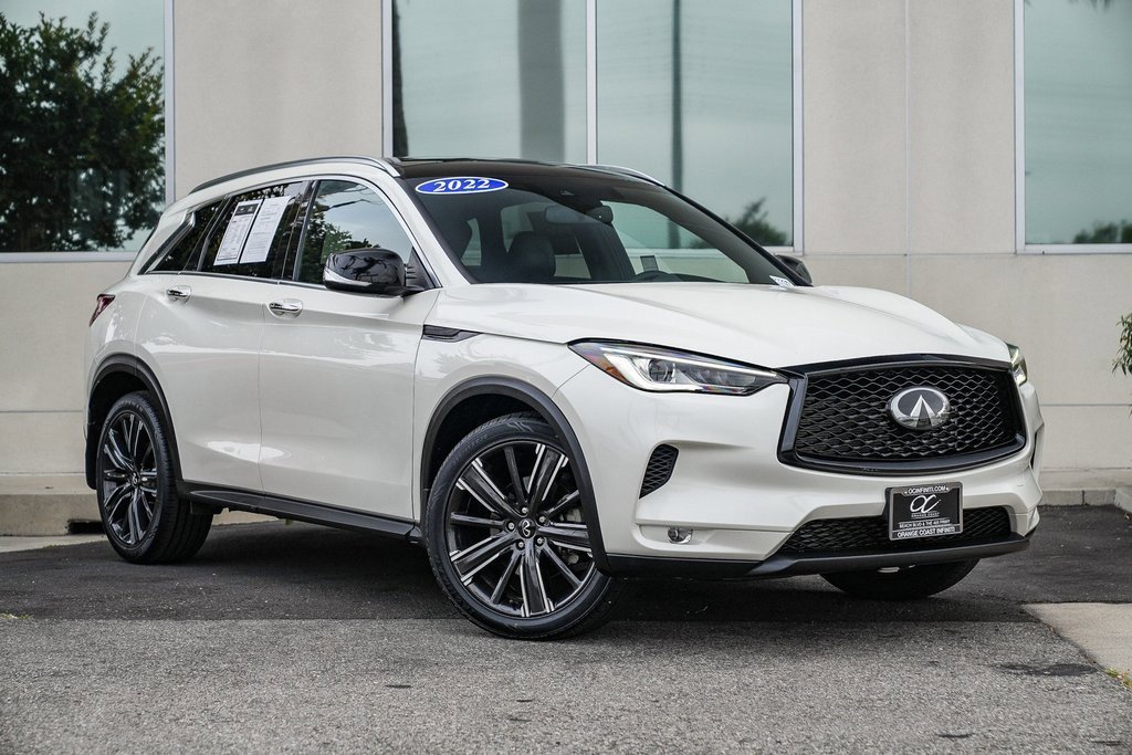 Certified 2022 INFINITI QX50 Luxe w/ Appearance Package