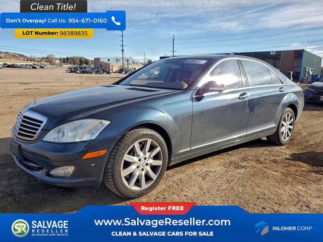 Used 2007 Mercedes-Benz S 550 4MATIC