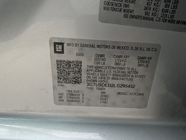 Used 2020 GMC Sierra 1500 SLT w/ SLT Premium Plus Package image 42