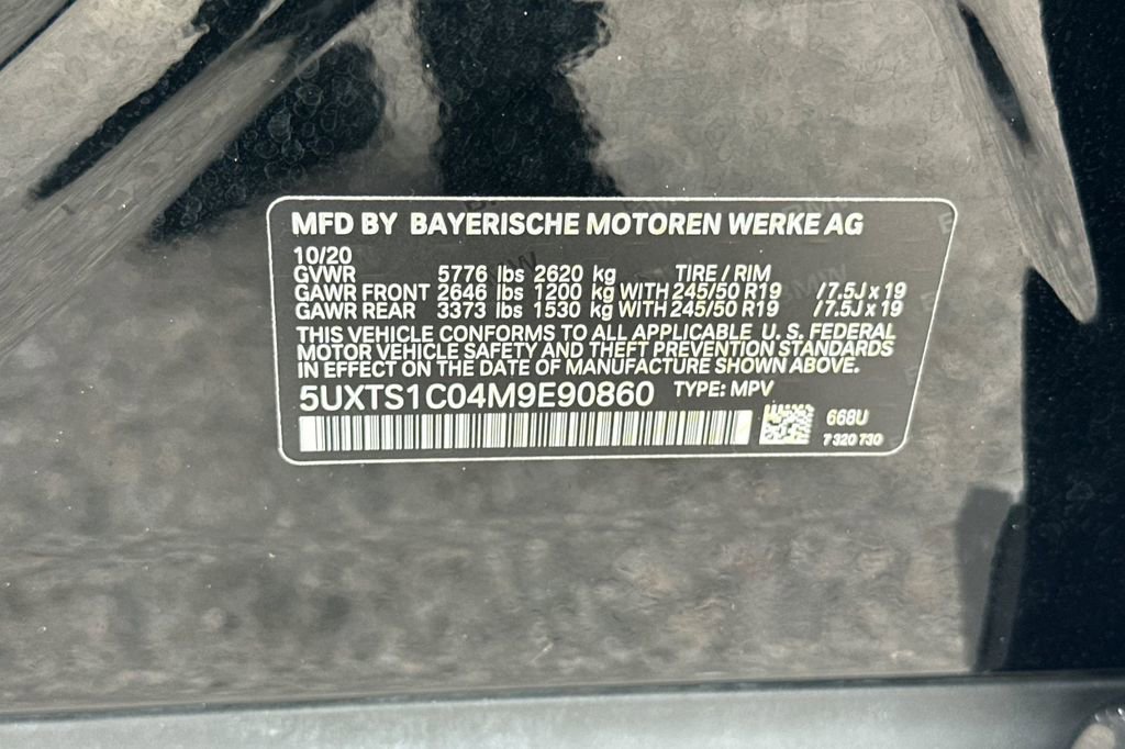 Used 2021 BMW X3 xDrive30e w/ Premium Package image 36