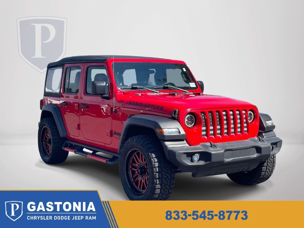 Certified 2022 Jeep Wrangler Unlimited Sport