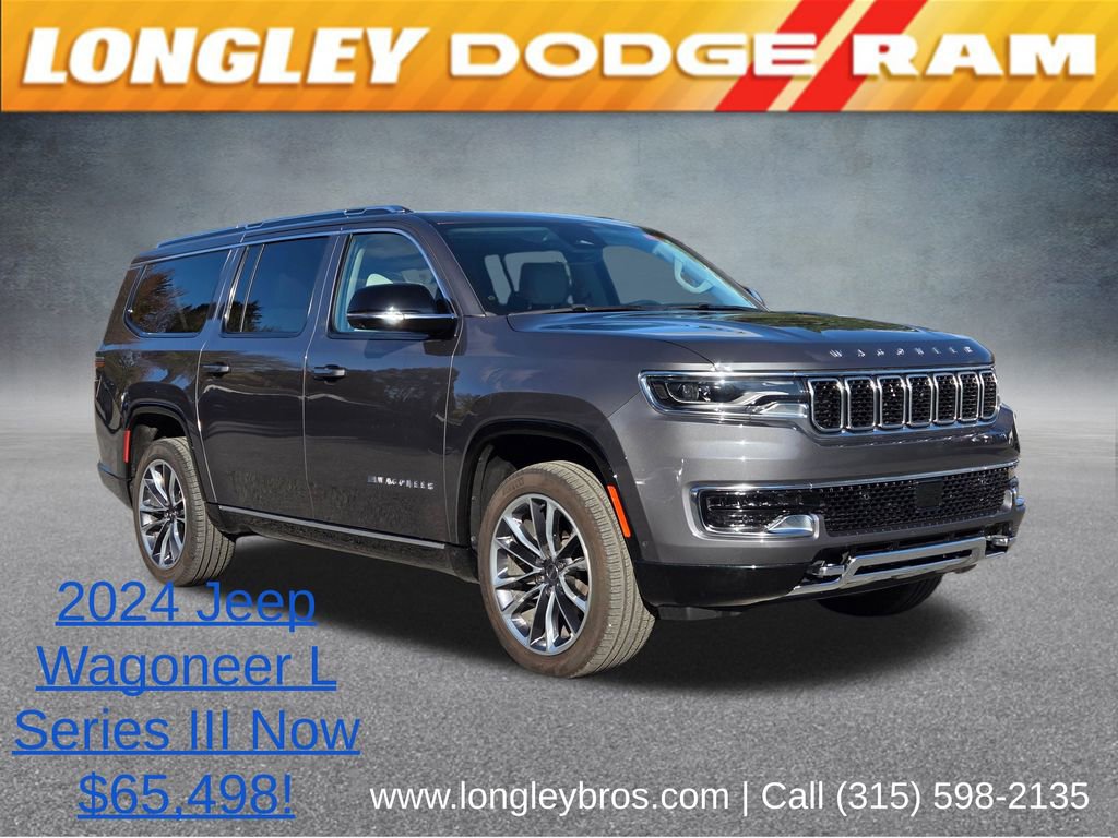 Used 2024 Jeep Wagoneer L Series III w/ Premium Group I