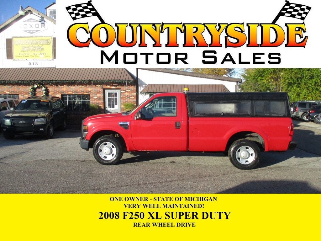 Used 2008 Ford F250 2WD Regular Cab Super Duty image 1