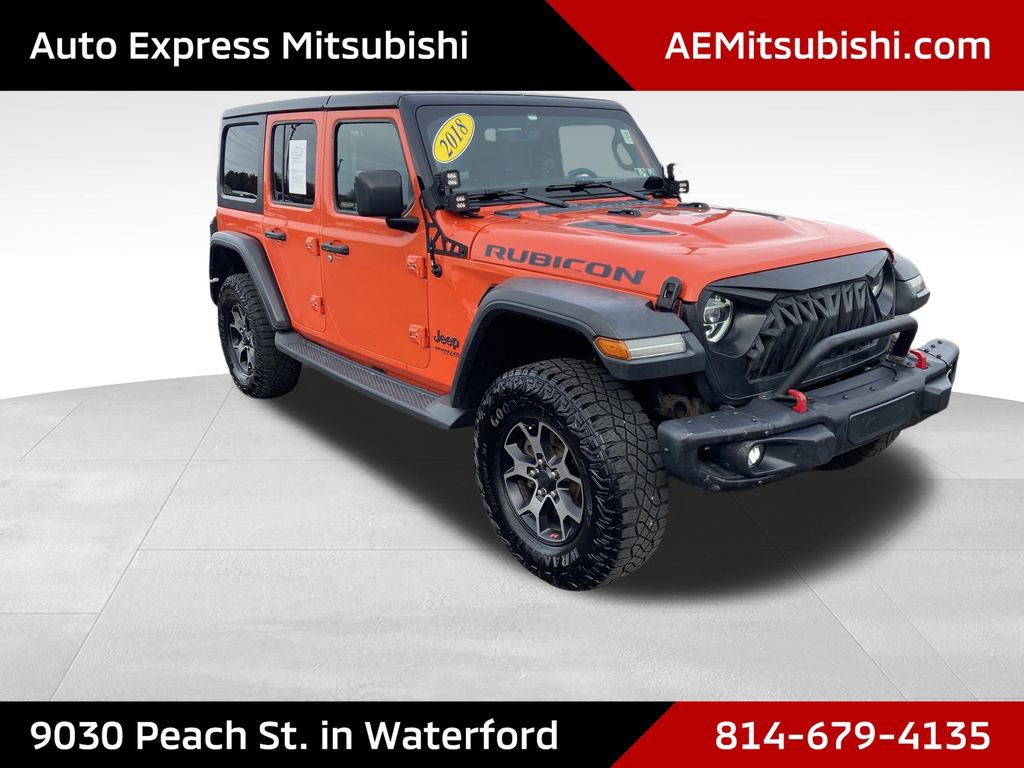 Used 2018 Jeep Wrangler Unlimited Rubicon