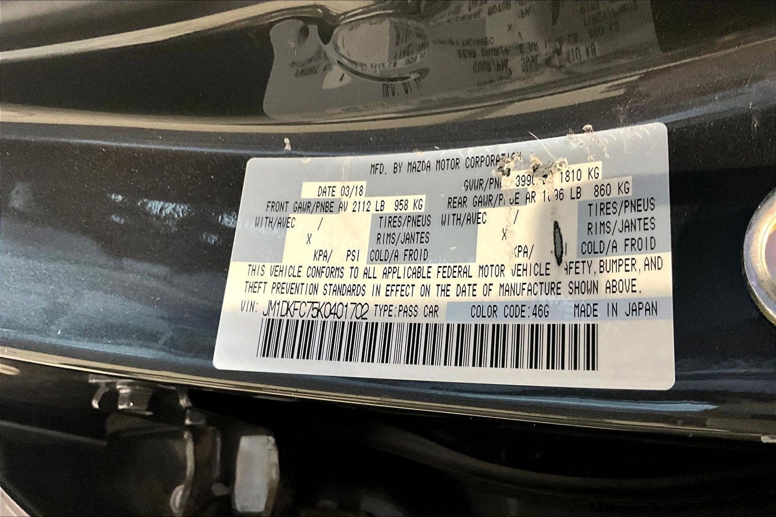 Used 2019 MAZDA CX-3 Touring AWD/4WD image 19
