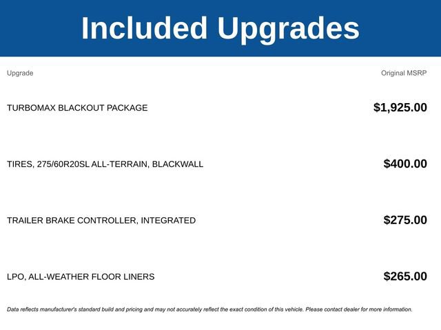 New 2026 Chevrolet Silverado 1500 Custom w/ Turbomax Blackout Package image 5