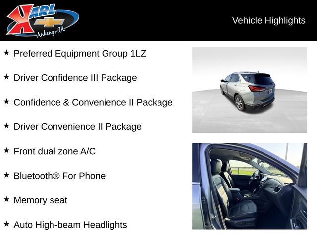 Certified 2024 Chevrolet Equinox Premier AWD/4WD image 2