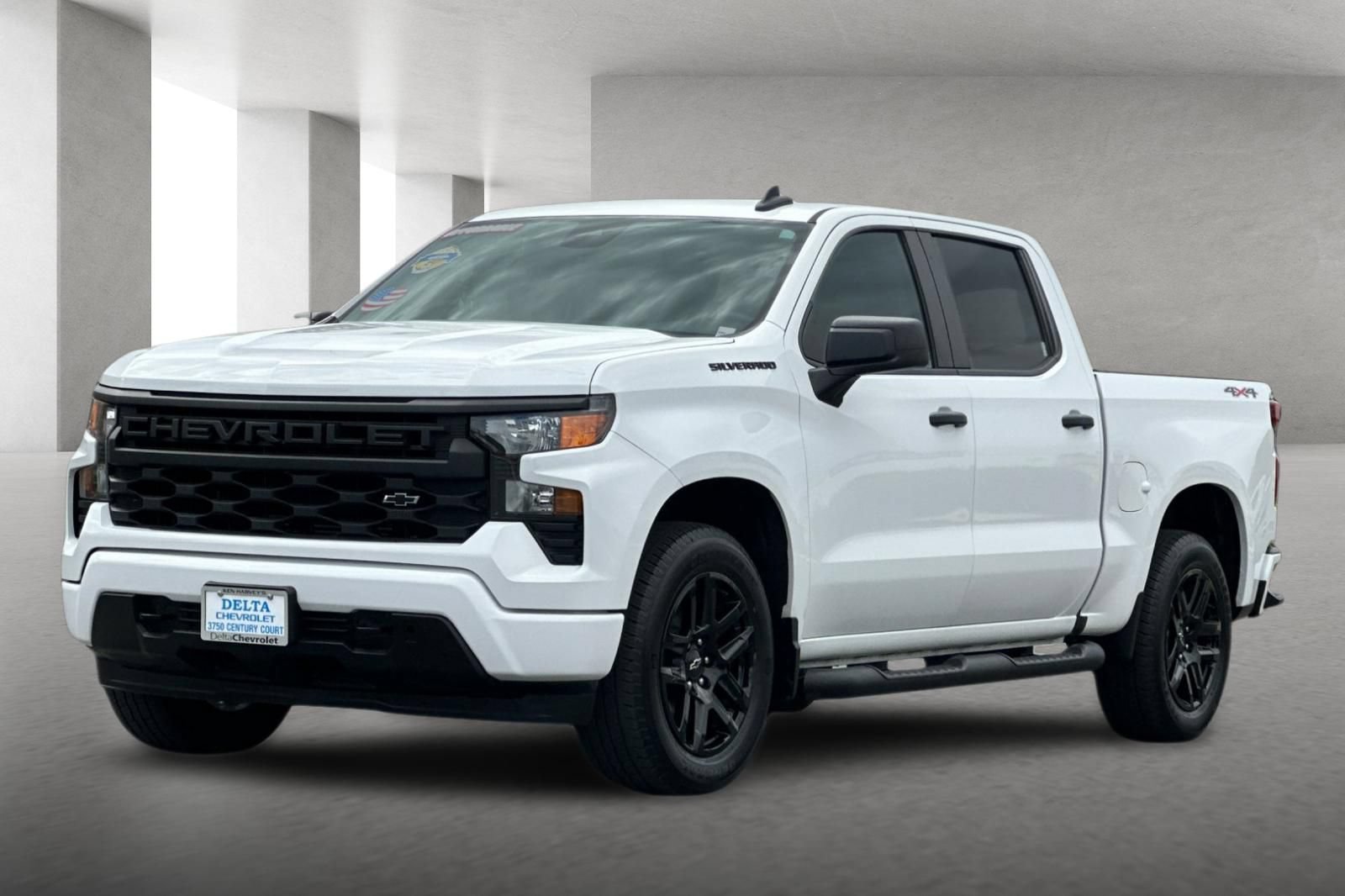 Used 2023 Chevrolet Silverado 1500 Custom w/ LPO, Dark Essentials Package AWD/4WD image 8