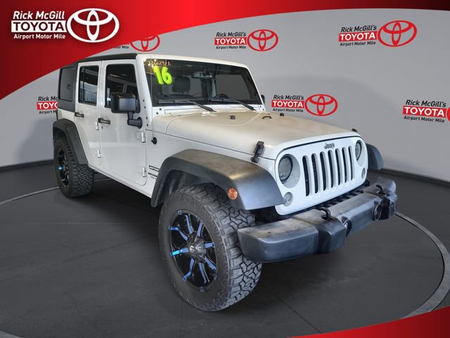Used 2016 Jeep Wrangler Unlimited Sport w/ Quick Order Package 24S image 1