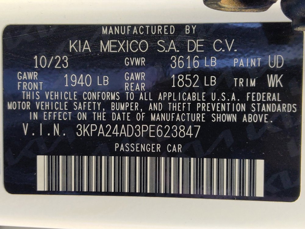 Used 2023 Kia Rio S w/ Technology Package FWD image 33
