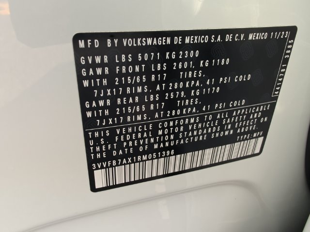 Used 2024 Volkswagen Tiguan S AWD/4WD image 25