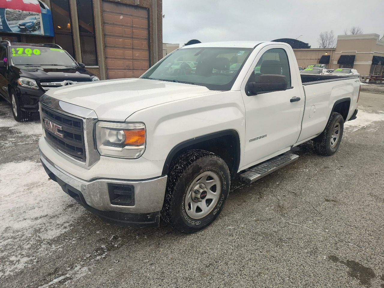 Used 2014 GMC Sierra 1500 4WD Reg Cab 133.0 w/ Snow Plow Prep Package image 5