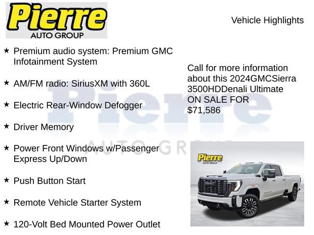 Used 2024 GMC Sierra 3500 Denali Ultimate AWD/4WD image 15