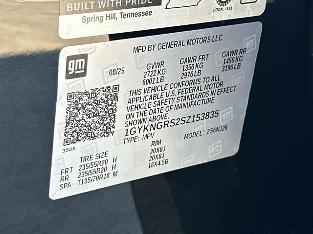 Used 2025 Cadillac XT5 Sportv w/ LPO, Bronce Accent Package AWD/4WD image 30