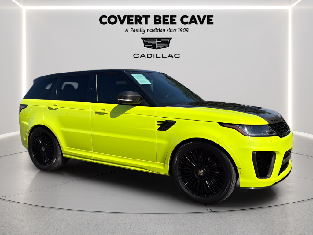 Used 2021 Land Rover Range Rover Sport SVR AWD/4WD image 12