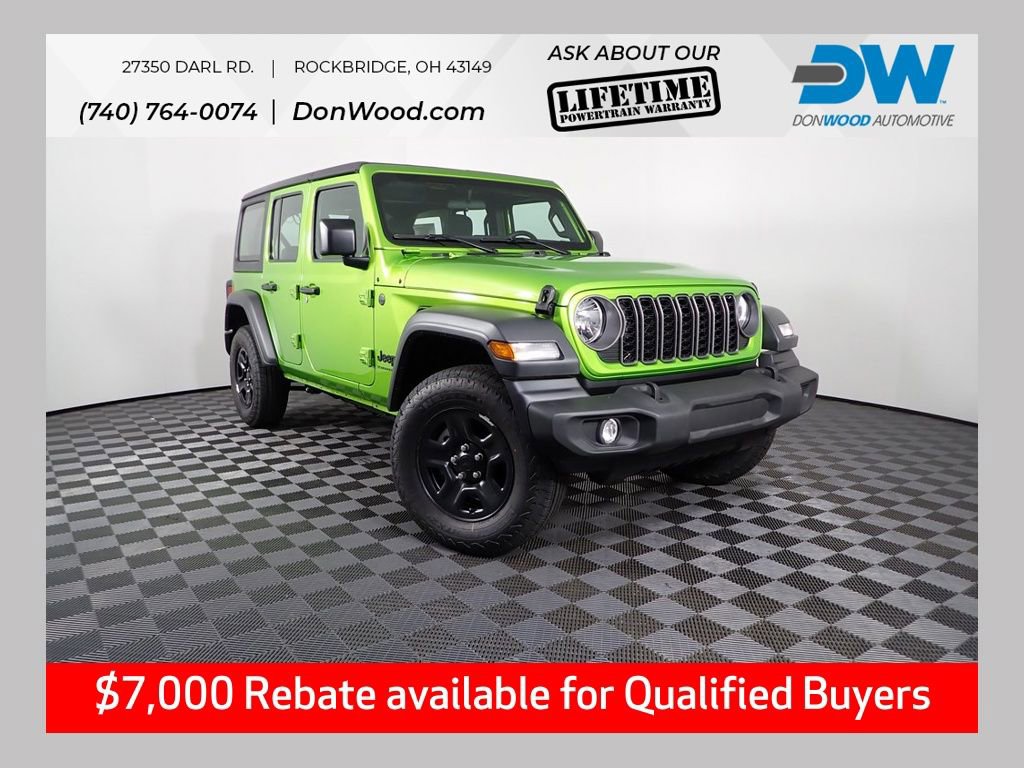 New 2025 Jeep Wrangler Sport image 1