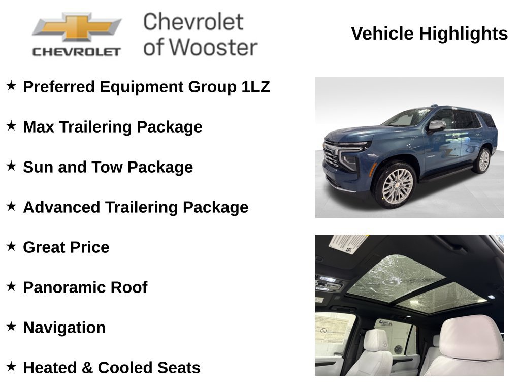 New 2027 Chevrolet Tahoe Premier w/ Sun And Tow Package AWD/4WD image 2
