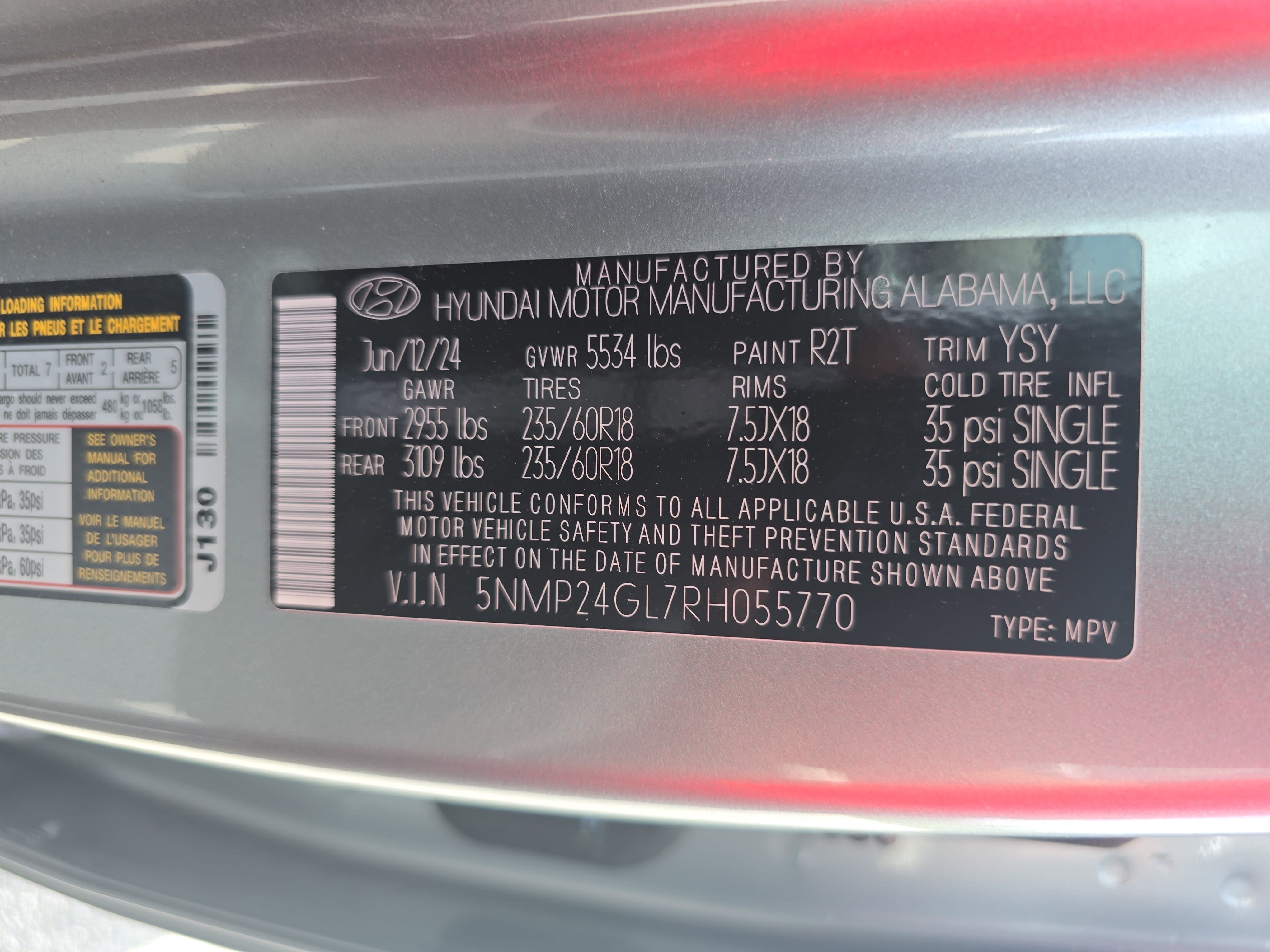 Used 2024 Hyundai Santa Fe SEL FWD image 35