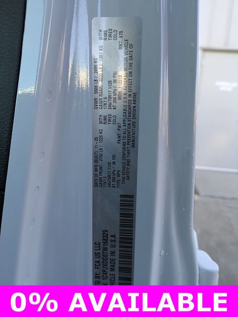 New 2026 Jeep Wrangler Sport image 30