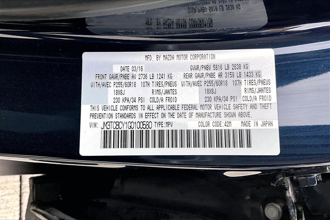 Used 2016 MAZDA CX-9 Touring AWD/4WD image 21