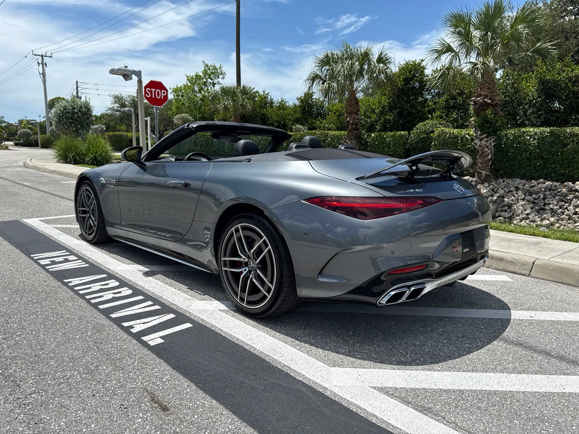 Used 2022 Mercedes-Benz SL 55 AMG 4MATIC image 3
