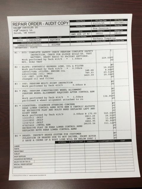 Used 2020 Chevrolet Equinox LT image 2