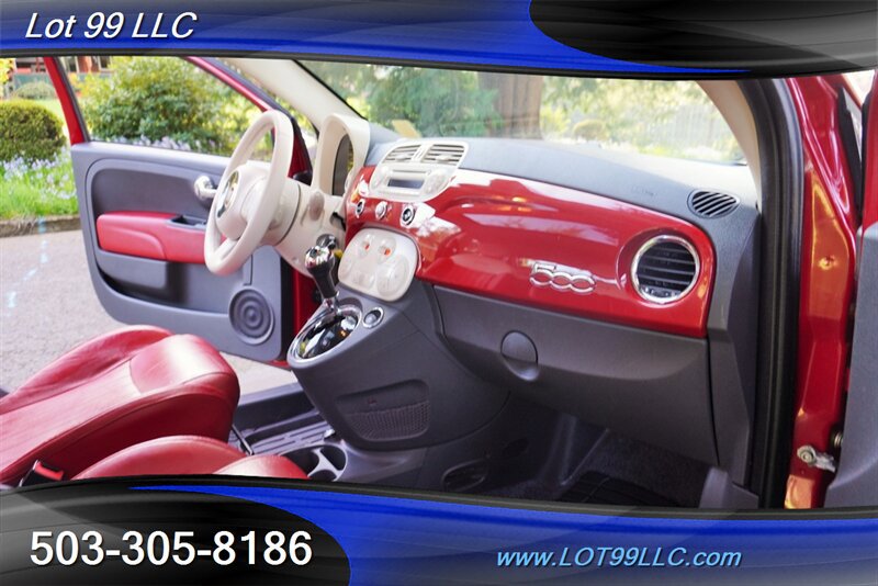 Used 2013 FIAT 500 Lounge w/ Luxury Leather Pkg FWD image 15