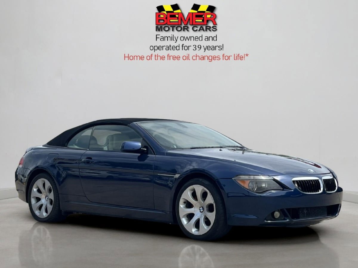 Used 2005 BMW 645Ci Convertible RWD image 7