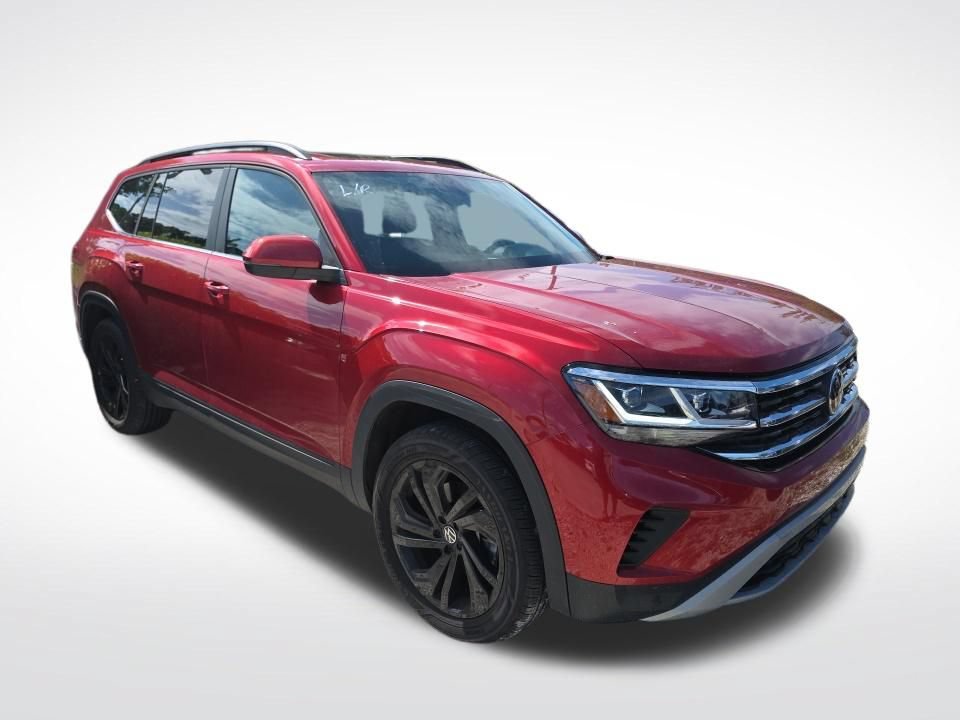 Used 2023 Volkswagen Atlas SE w/ Panoramic Sunroof Package FWD image 3