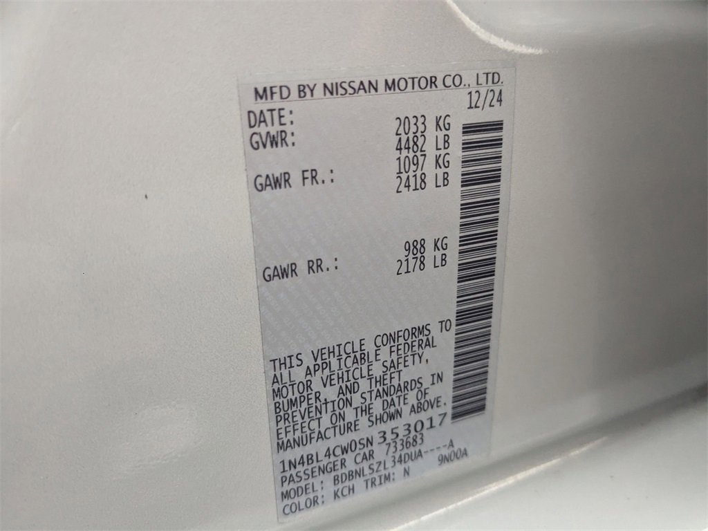 Used 2025 Nissan Altima 2.5 SR image 33