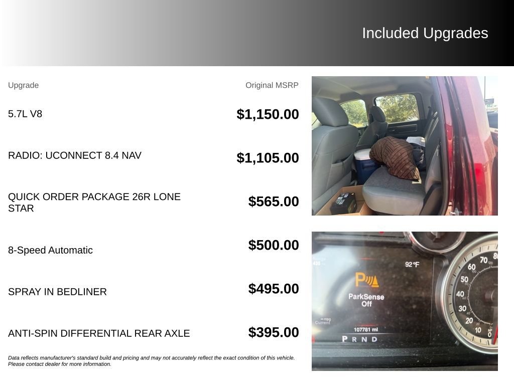 Used 2016 RAM 1500 Lone Star AWD/4WD image 5