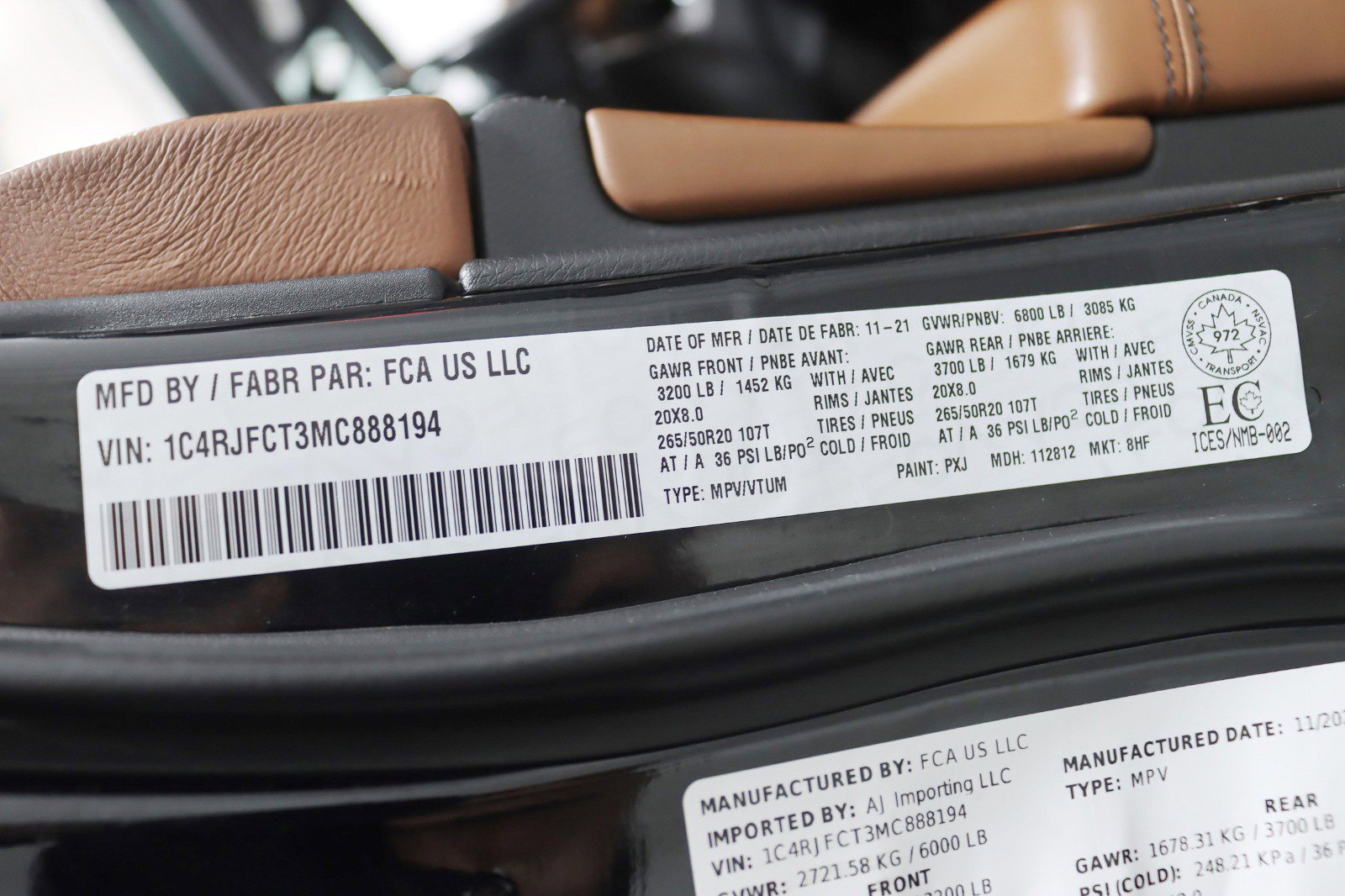 Used 2021 Jeep Grand Cherokee Overland image 40