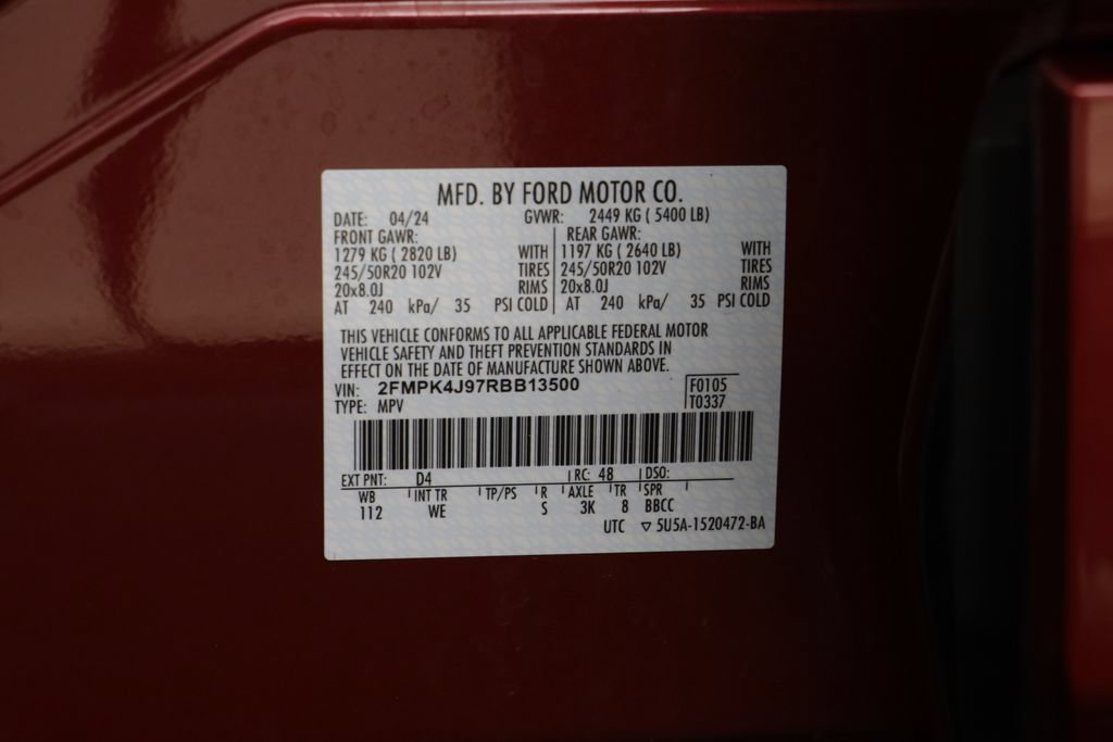 Used 2024 Ford Edge ST-Line AWD/4WD image 24