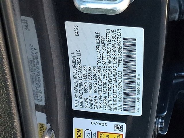 Used 2023 Honda Accord LX image 26
