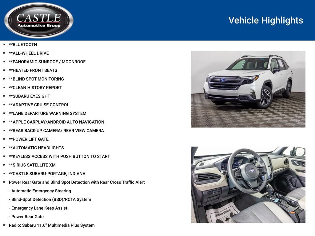 Used 2026 Subaru Forester Premium AWD/4WD image 3