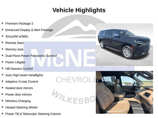 Used 2024 Chevrolet Suburban Premier w/ Premium Package 2 AWD/4WD image 9