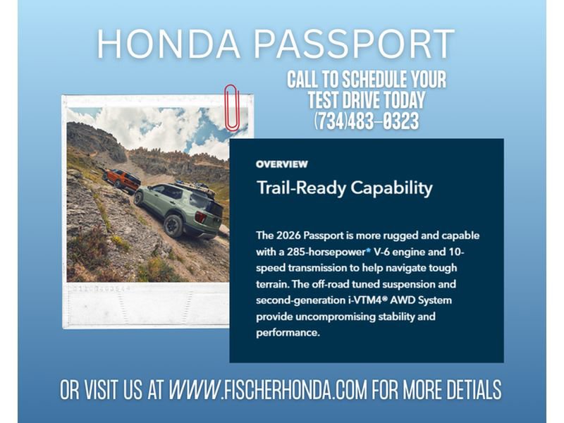New 2026 Honda Passport TrailSport Elite image 2