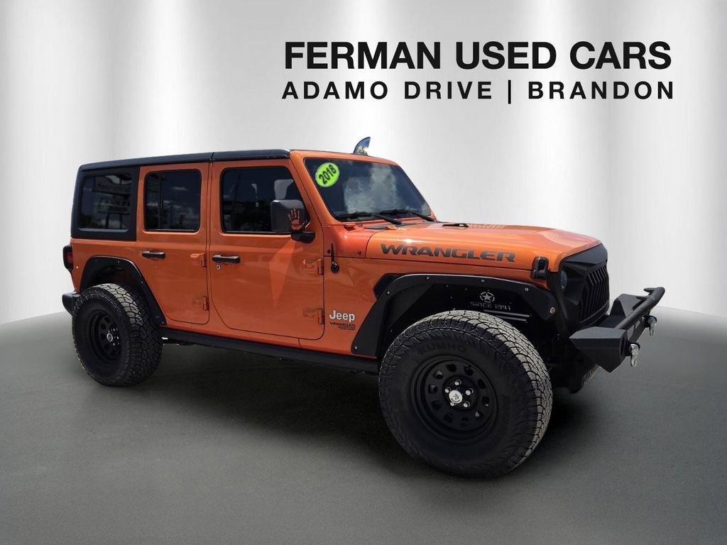 Used 2018 Jeep Wrangler Unlimited Sport S