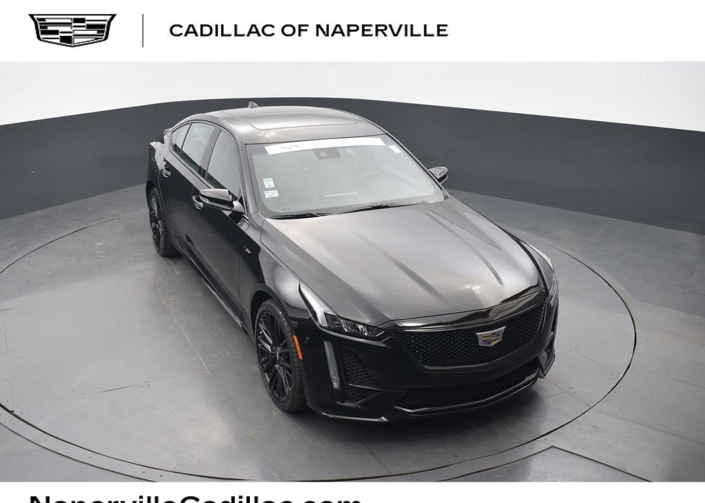 Certified 2023 Cadillac CT5 V w/ LPO, ONYX Package AWD/4WD image 1