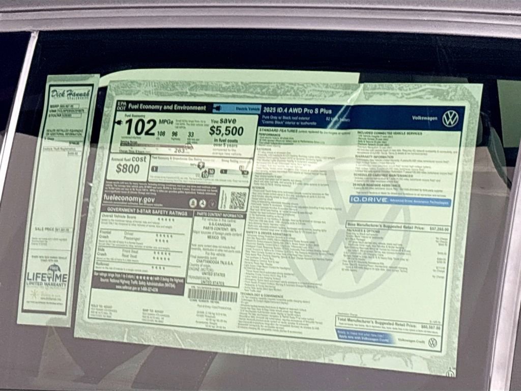 New 2025 Volkswagen ID.4 Pro S Plus image 25