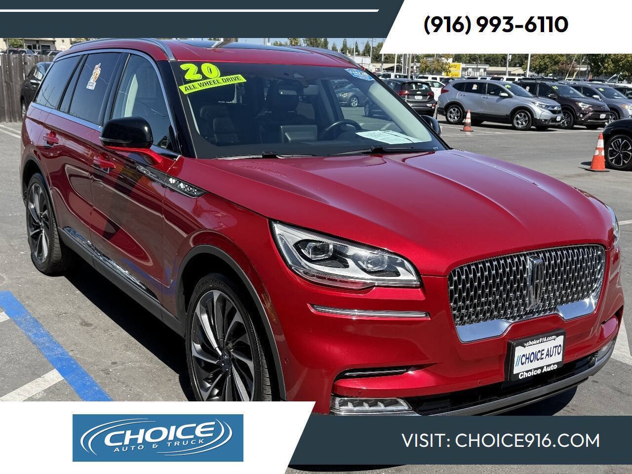 Used 2020 Lincoln Aviator Reserve w/ Equipment Group 202A AWD/4WD image 1