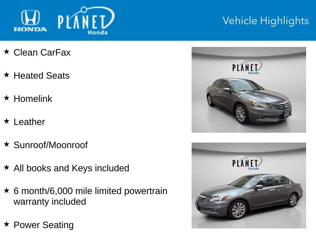 Used 2012 Honda Accord EX-L image 4