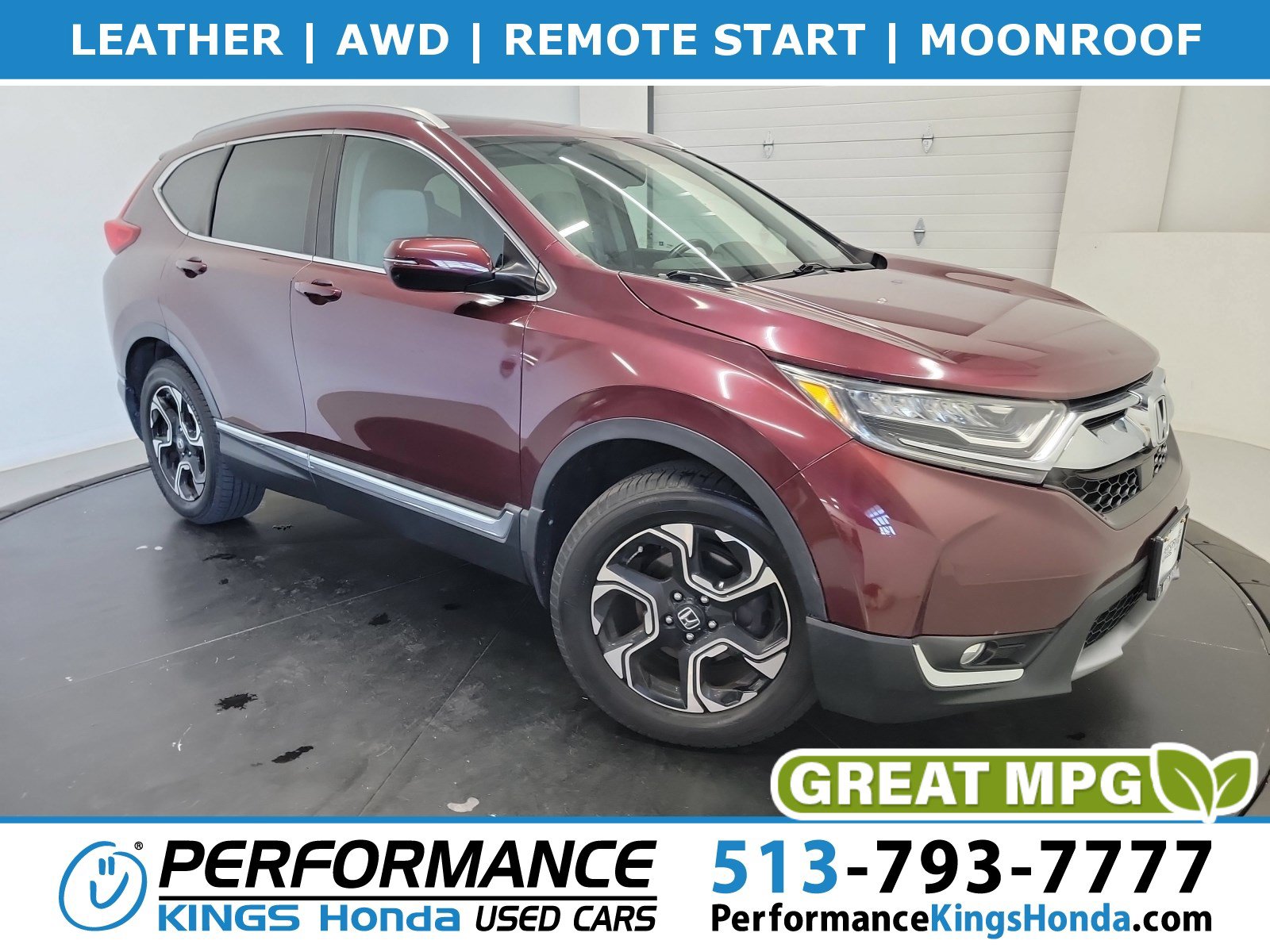 Used 2017 Honda CR-V Touring image 1